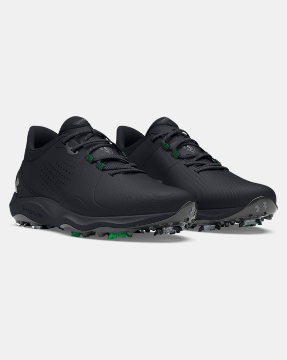 Men's UA Drive Pro Golf Shoes in Black image number 3
